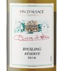 Baron de Hoen Réserve Riesling 2018