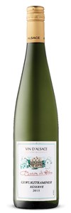 Baron de Hoen Réserve Gewurztraminer 2015