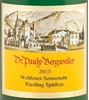 Dr. Pauly-Bergweiler Wehlener Sonnenuhr Riesling Spätlese 2013