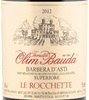 Olim Bauda Le Rochette Superiore Barbera D'asti 2012