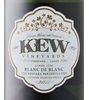 Kew Vineyards Barrel Aged Blanc De Blanc 2014