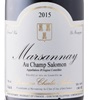 Domaine Charles Audoin Au Champ Salomon Marsannay 2015