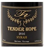 Tender Hope Winery Syrah 2016