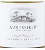 Auntsfield Long Cow, Single Vineyard Sauvignon Blanc 2012