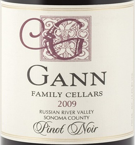 Gann Family Cellars Pinot Noir 2009