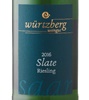 Wuertzberg Slate Riesling 2016