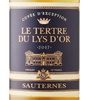 Le Tertre du Lys d'Or Cuvée d'Exception Sauternes 2017
