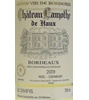 Château Lamothe De Haux Blanc Blend - Meritage 2010