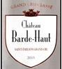 Château Barde-Haut Grand Cru Classé Meritage 2015