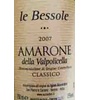 Igino Accordini Le Bessole Amarone Della Valpolicella Classico 2007