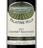 Palatine Hills Estate Winery Proprietors Reserve Cabernet Sauvignon 2007