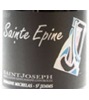 Domaine Michelas St-Jemms Sainte Epine Saint-Joseph Syrah Shiraz 2009