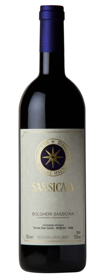 ハイクオリティ 1998<br> Sassicaia サッシカイア Imperial<br>Tenuta San Guido
