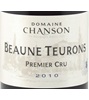 Domaine Chanson Teurons 1Er Cru Pinot Noir 2008