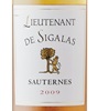 Château Sigalas Rabaud Lieutenant de Sigalas Rabaud Sauternes 2009