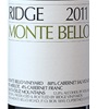 Ridge Vineyards Monte Bello Cabernet Sauvignon 2011