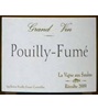 Maison Foucher La Vigne Aux Sandres Pouilly Fumé 2010
