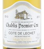 Sylvain Mosnier Côte De Léchet Chablis 2012