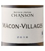 Chanson Pere & Fils Mâcon-Villages Chardonnay 2016