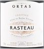 Ortas Prestige Rasteau, Cave De Rasteau 2007