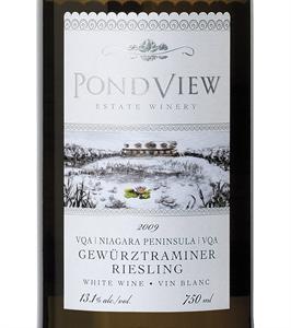 Pondview Estate Winery Gewürztraminer Riesling 2009