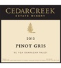 CedarCreek Estate Winery CedarCreek Pinot Gris 2013