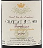 Chateau Bel Air A Luze & Fils 2008