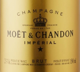 Moet & Chandon Imperial Brut Golden Sleeved Champagne Expert Wine Review:  Natalie MacLean