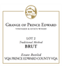 The Grange of Prince Edward Estate Winery Brut 2010