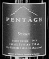 Pentage Winery Syrah 2013