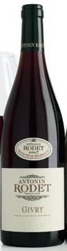 Antonin Rodet Givry Pinot Noir 2007
