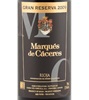 Marques De Caceres Gran Reserva Tempranillo 2009