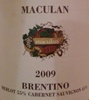 Maculan Brentino Merlot Cabernet Sauvignon 2009