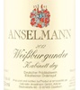 Anselmann Kabinett Edesheimer Ordensgut Weissburgunder Trocken 2011