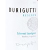 Durigutti Reserva Cabernet Sauvignon 2010