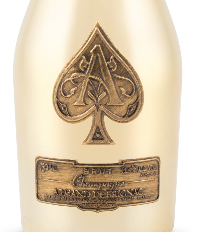 Armand de Brignac Ace of Spades Gold Brut, Champagne, France (750ml)