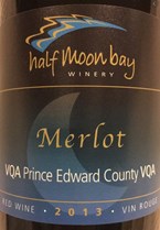 Half Moon Bay Vineyards and Winery Merlot 2013