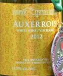 Waupoos Estates Winery Auxerrois 2012