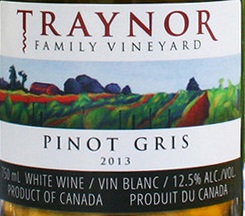 Traynor Family Vineyard Pinot Gris 2014