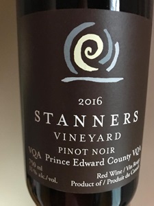 Stanners Vineyard Four Mile Creek Pinot Noir 2016