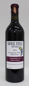 Smokie Ridge Vineyard Sabrevois Frontenac Noir Cabernet De Montage 2011