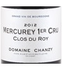 Maison Chanzy Mercurey 1er Cru Clos Du Roy 2012