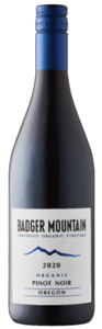 Badger Mountain Winery Organic Pinot Noir 2020