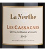 Chateau La Nerthe Les Cassagnes de La Nerthe Côtes du Rhône-Villages 2016