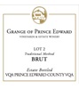 Grange of Prince Edward Estate Winery Traditional Method Brut 2011