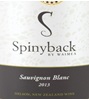 Spinyback Waimea Estates Sauvignon Blanc 2013