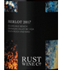 Rust Wine Co. Golden Mile Bench Merlot 2016