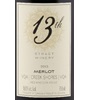 13th Street Merlot 2012