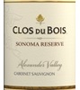 Clos du Bois Sonoma Reserve Cabernet Sauvignon 2012