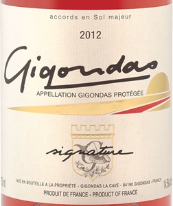 Gigondas La Cave Signature Gigondas Rosé 2012